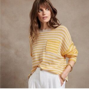 Cashmere stripe sweater